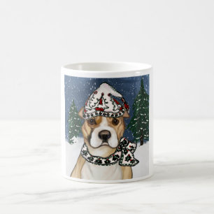 CANECA DE CAFÉ TERRIER STAFFORDSHIRE AMERICANO