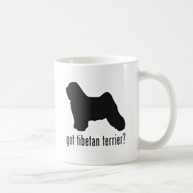 Caneca De Café Terrier tibetano (Direita)