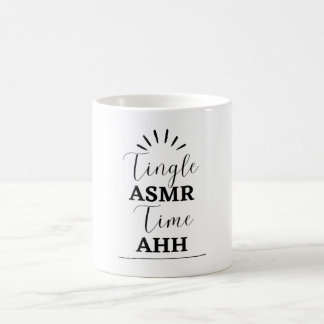 Caneca De Café Tesouro do tempo de toque - Mugs ASMR para relaxaç