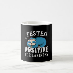 Caneca De Café Testado positivo para a preguiça Sloth