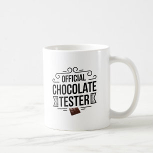 Caneca De Café Testador de Chocolate Oficial