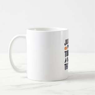 Caneca De Café Teste de Bruxa Divertido Citação de Halloween Desi