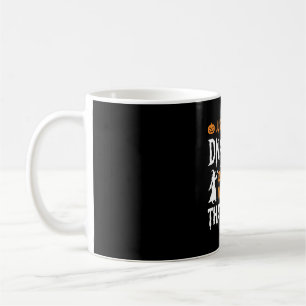 Caneca De Café Teste de DNA de Bruxa Engraçado de Halloween Gráfi