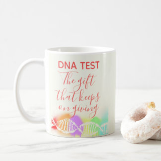 Caneca De Café Teste de DNA de Genealogia Divertido o Presente qu