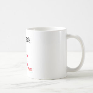 Caneca De Café Teste de Enfermeira Psiquiátrica... Piada