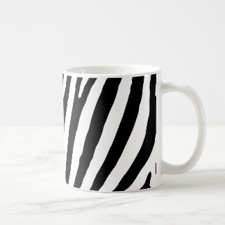 Caneca De Café Teste padrão da zebra