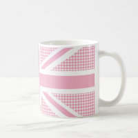 Teste padrão do guingão do rosa Pastel da bandeira