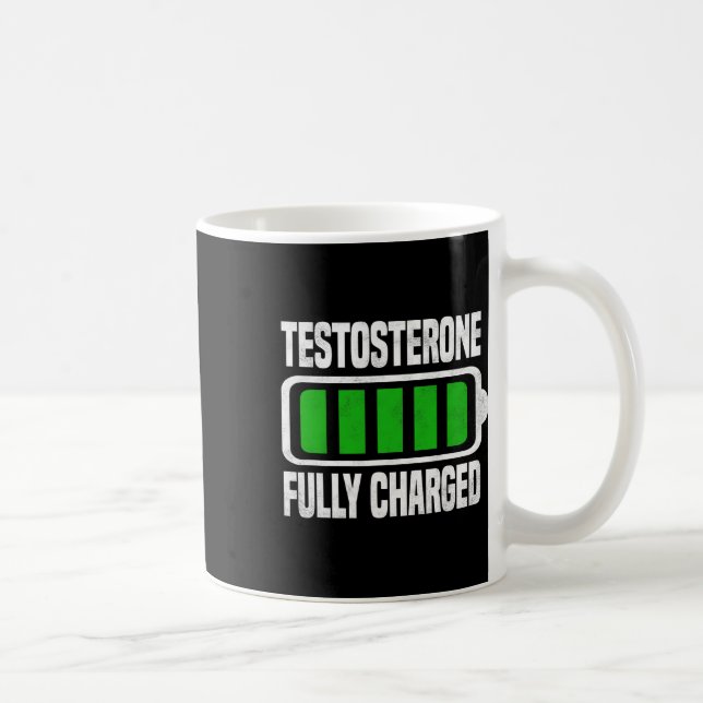 Caneca De Café Testosterona (Direita)