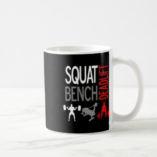 Caneca De Café Teto de Levantamento de Porte do Quadrado T Shirt 
