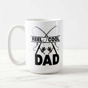 Caneca De Café Teto de pesca do Pai Legal da bobina