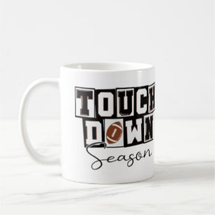 Caneca De Café Teto Gráfico da Época 🏈 Touchdown