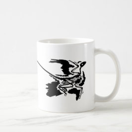 Caneca De Café 'Tetrapteryx' e Microraptor Coffee Mug