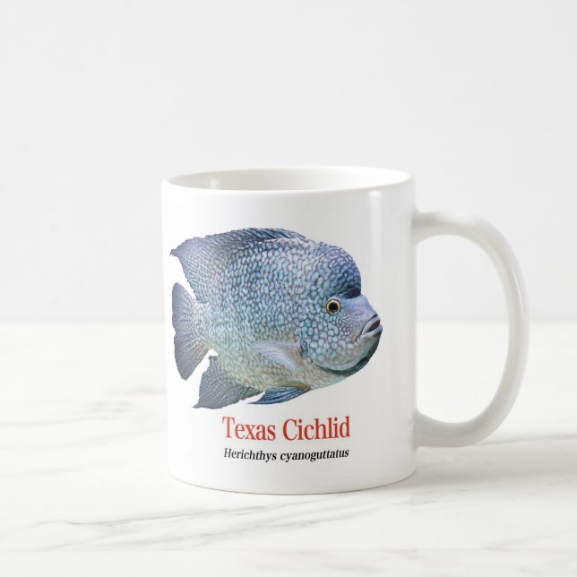 Caneca De Café Texas Cichlid (Direita)