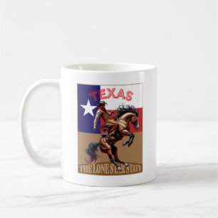 Caneca De Café Texas - Estado da Estrela Solitária