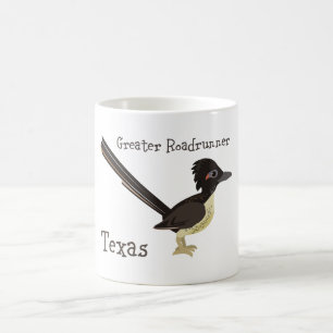 Caneca De Café Texas Greater Roadrunner