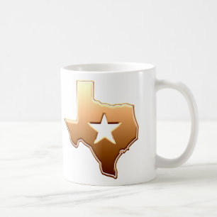 Caneca De Café Texas Lone Star