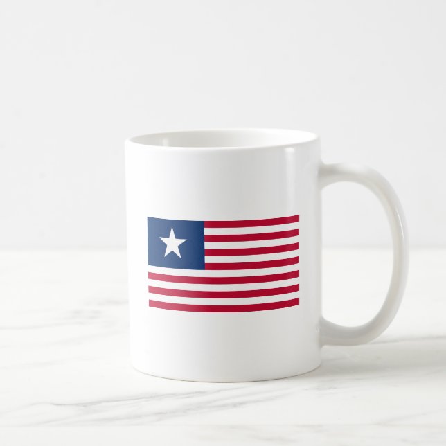 Caneca De Café Texas, Lone Star e Listras (Direita)