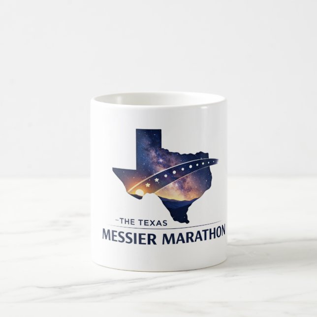Caneca de Café Texas Messier Marathon (Centro)