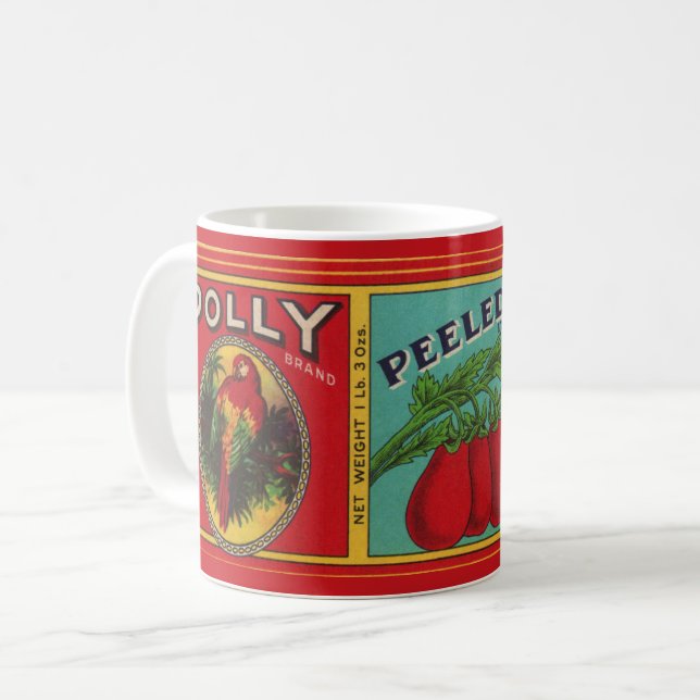Caneca De Café Texas Tomates Mug (Frente Esquerda)