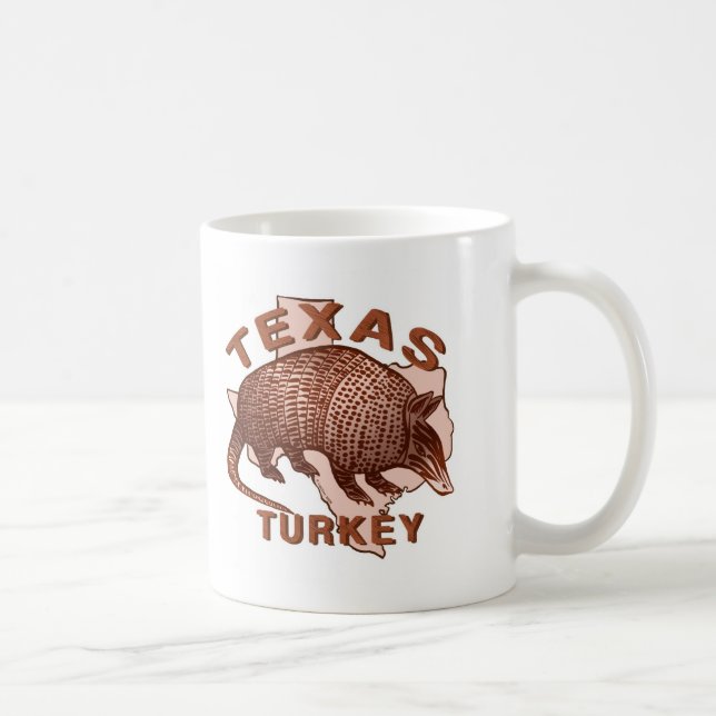 Caneca De Café Texas Turquia (Direita)