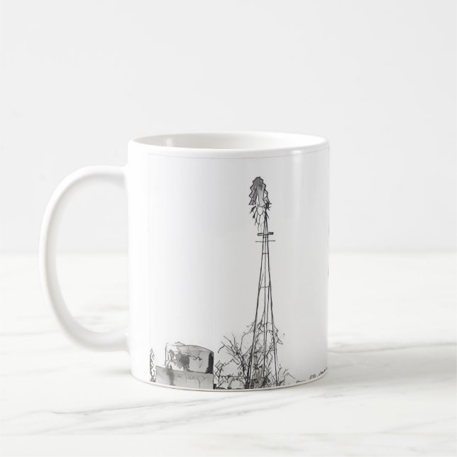 Caneca De Café Texas Windmill (Esquerda)