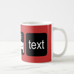 Caneca De Café Texting engraçado