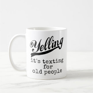 Caneca De Café Texting para pessoas adultas