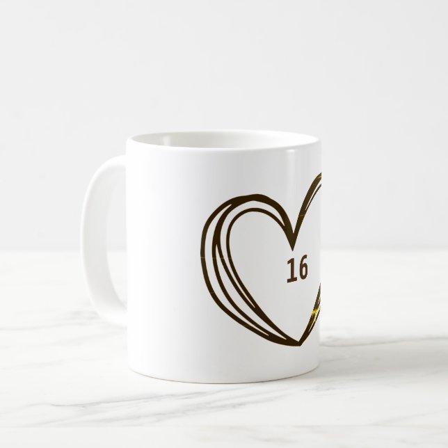 CANECA DE CAFÉ TEXTO CORAJOSO (Frente Esquerda)