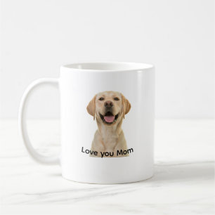 Caneca De Café Texto de Foto Personalizado Simples Moderno Person