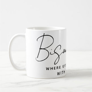 Caneca De Café Texto do Bismillah Árabe Personalizado Moderno Pre
