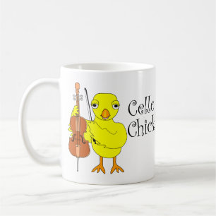 Caneca De Café Texto do Pintinho Cello