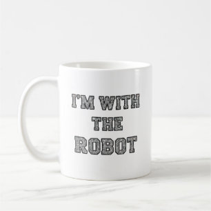 Caneca De Café Texto do Robô