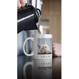 Caneca De Café Texto e Foto de Pet Personalizadas