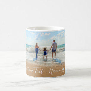Caneca De Café Texto Fotográfico Personalizado Muda As Fotos Favo
