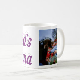 Caneca De Café Texto roxo da Nana Coffee Mug