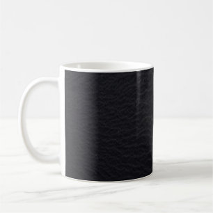 Caneca De Café Textura de areia preta