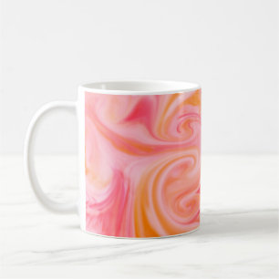 Caneca De Café textura de fundo abstrato de rotação ou de fluxo