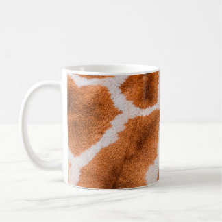 Caneca De Café Textura de impressão Giraffe