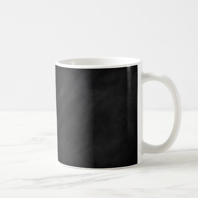 Caneca De Café Textura de Quadro Negro Retro (Direita)