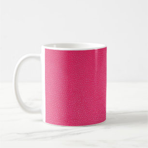 Caneca De Café Textura de tecido rosa de luxo fino.