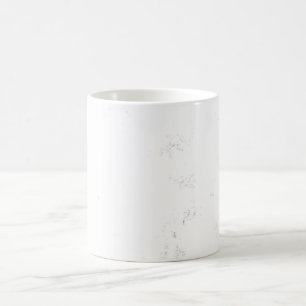 Caneca De Café Textura Grunge Monocromática Minimalista