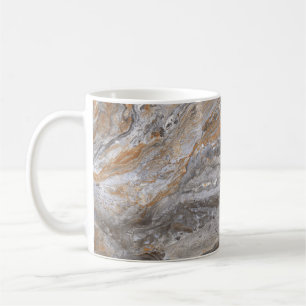 Caneca De Café Textura Marble: Elegância Italiana Do Limestone.