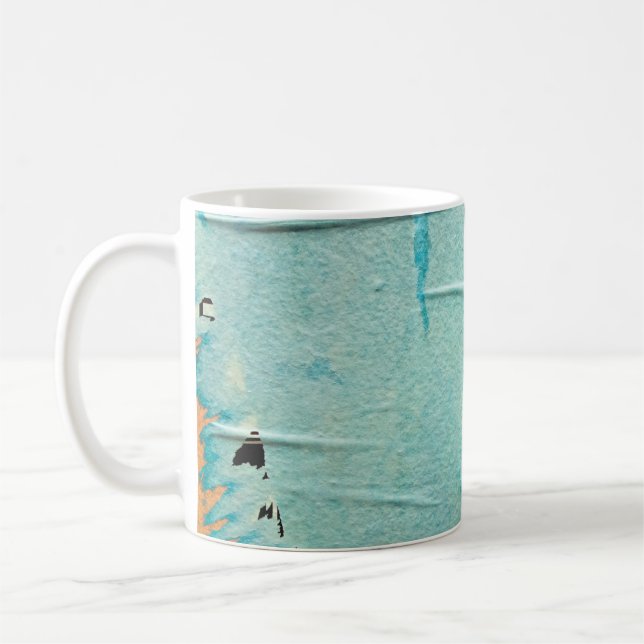 Caneca De Café Texturas grandes e planos de fundo - perfeito (Esquerda)