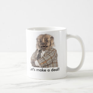 Caneca De Café Texugo grande 2