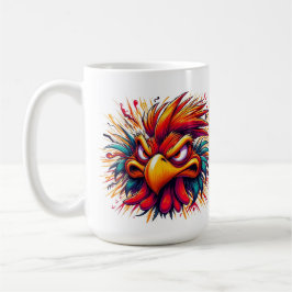 Caneca De Café "Thad the Mad Rooster" Mug