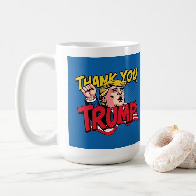Caneca De Café Thank you (Com Donut)