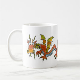 Caneca De Café Thar Be Dragon