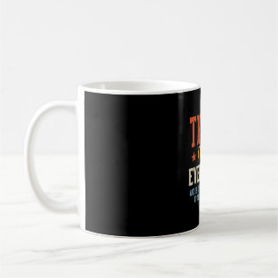 Caneca De Café Thatha sabe tudo dia dos pais retrô vintage