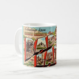 Caneca De Café The Badlands Postcard