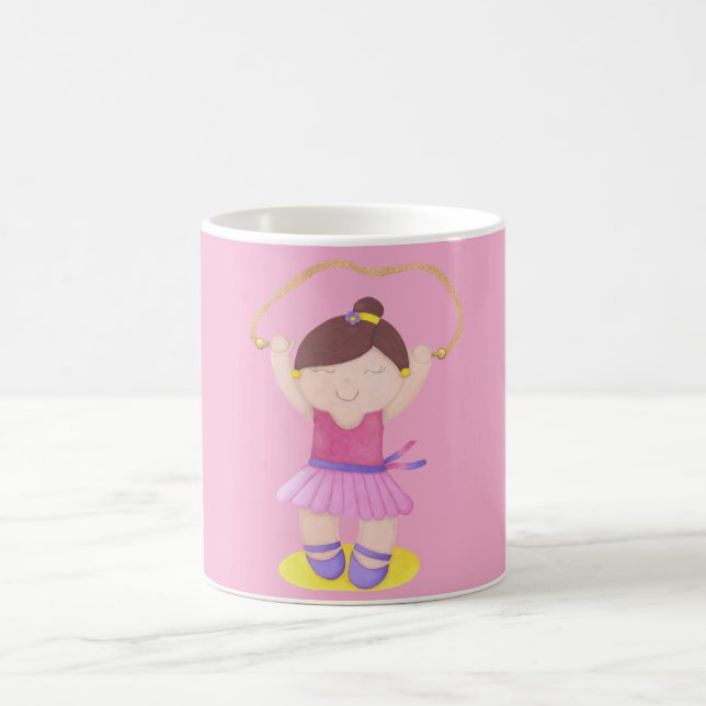 Caneca De Café The Ballerina Jumping Rope (Centro)